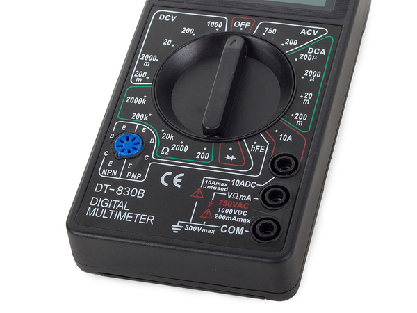Digitálny multimeter lcd elektronika merač prúdu