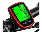 Wireless bike counter lcd speedometer