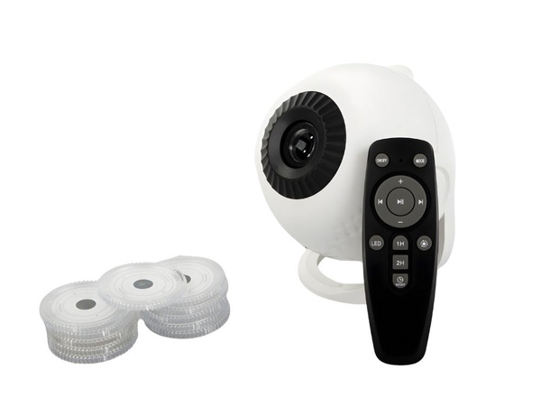 Proyector galaxia 4k estrellas proyector luz nocturna led efecto cielo espacio