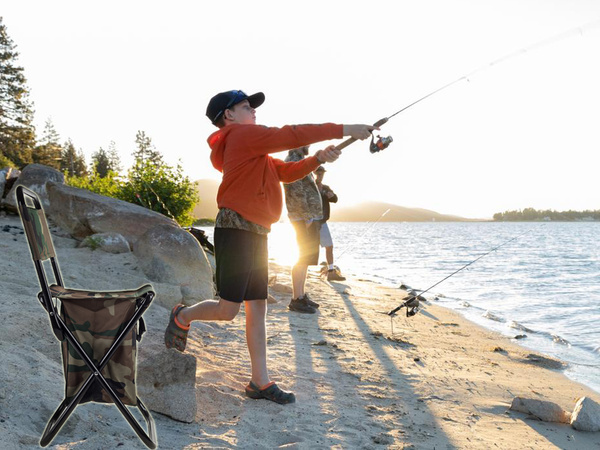 Turistide kalapüügi tool kott moro kokkupandav tool