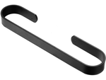 Wandmontierter metall-badetuchhalter