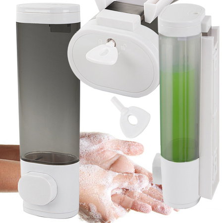 Săpun gel lichid șampon dispenser montat pe perete dispenser 300ml pandantiv