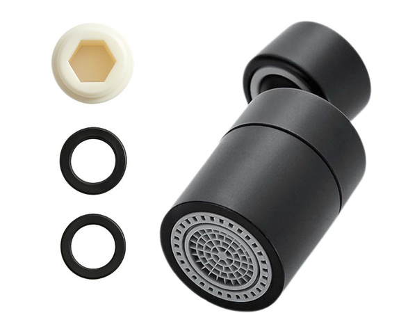 Aerateur pour robinet pivotant réglable embout de remplissage eau jet