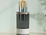 Lavador soporte para limpiar, lavar y secar pinceles y esponjas cosméticas usb