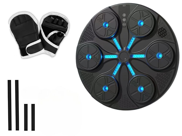 Boxing shield box trainer mma music usb 8 levels+ boxing gloves