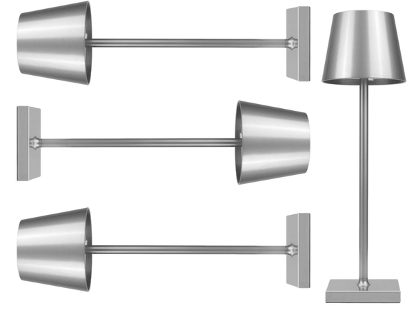 Lampe de nuit de table lampe tactile à 3 niveaux sans fil usb