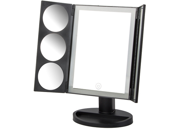 Miroir de maquillage led grossissant 3x 5x 10x