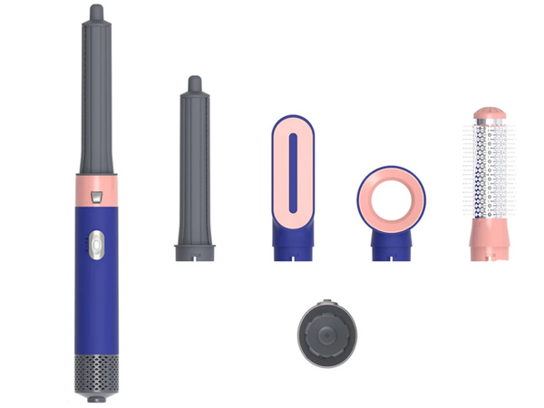 Sèche-cheveux, kit de soins capillaires 5 en 1, embouts interchangeables, cheveux