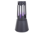 Lámpara insecticida para mosquitos insectos moscas uv eficaz 5w cepillo silencioso