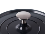 Casserole plateau de cuisson couvercle 2.2l induction aluminium