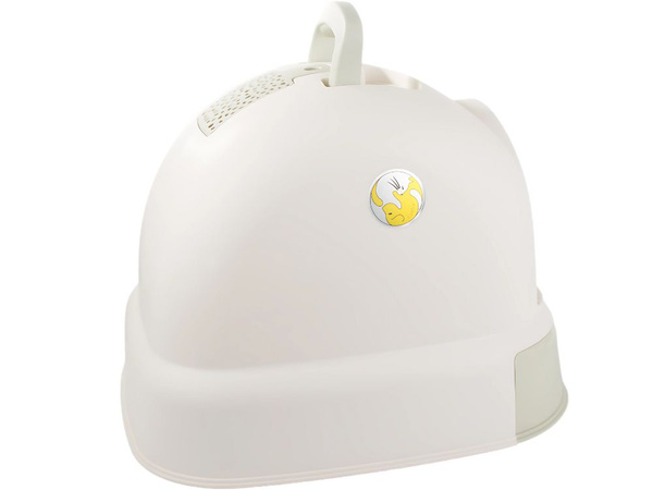 Cat litter tray large closed for litter shovel sturdy pull-out
