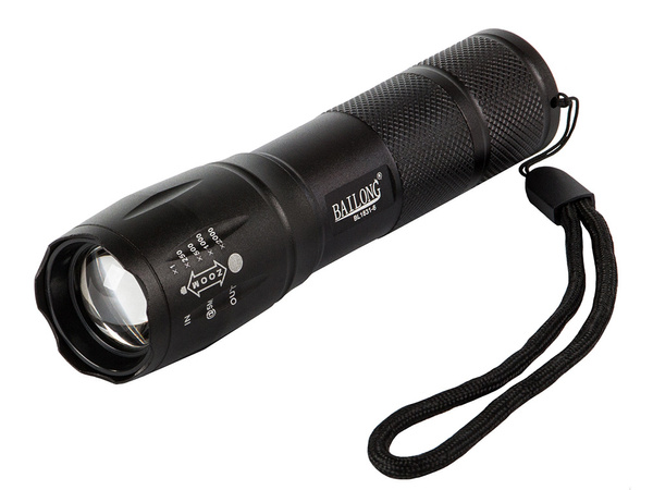 Linterna táctica bailong zoom cree led t6 q3 uv