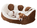 Mullida cama para perro cama para gato suave cojín sofá 60cm