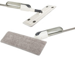 Flat mop sprayeriga rolling solid spray 3x mikrofibra conductor