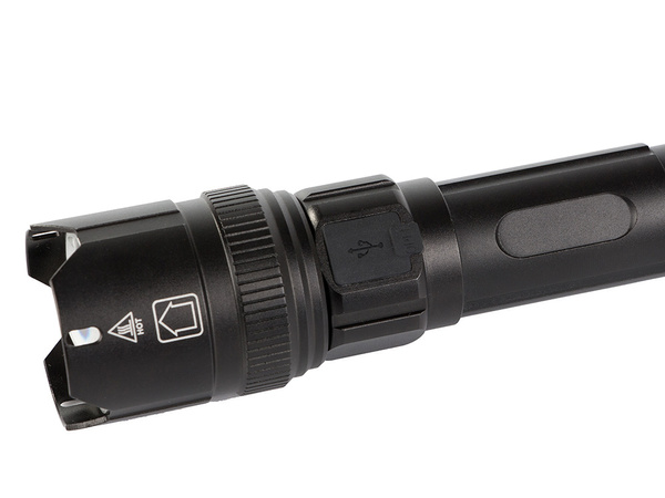 Tactical torch bailong led xhp99 zoom strong