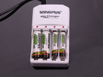 Chargeur de batterie rechargeable aa aaa battery pack