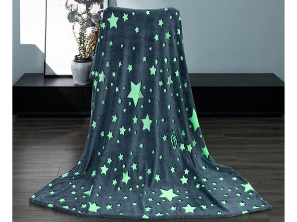 Odeja z rokavi iz flisa topla jopa, ki se preoblači v neonski barvi