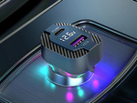 Chargeur rapide de voiture usb-c 30w et usb-a 15w pour prise allume-cigare