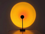 Projektoriaus lempa saulėlydžio saulėtekio imitacija led rgb usb + nuotolinio valdymo pultas