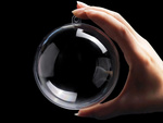 Acrylic transparent bubbles 8cm non flaky plastic 12pcs