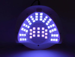 Uv led lampa na nechty pre hybridné gély 268w 57 diód výkonná duálna led