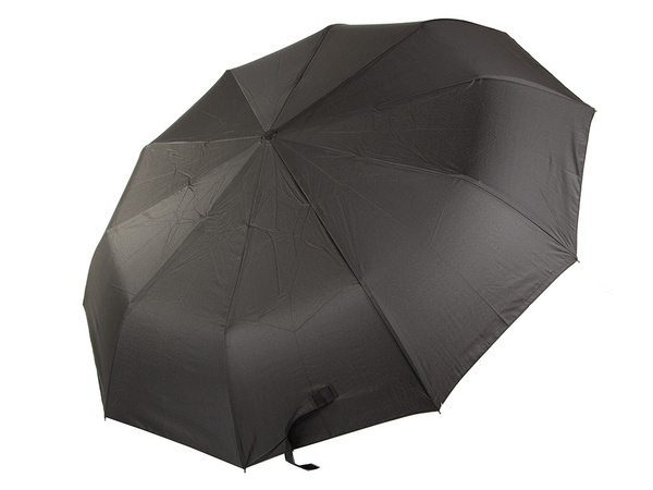 Paraguas plegable paraguas automático negro unisex