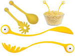 Lusikad pasta spagetid lusikaga komplekt 2 tk kühvel suur sõel