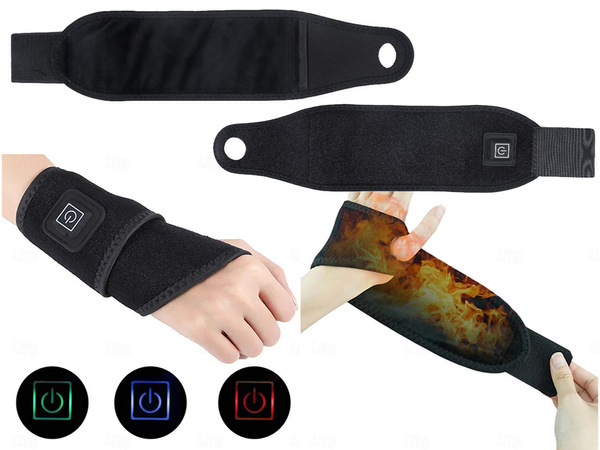 Wrist pain warming brace usb orthosis 3 levels