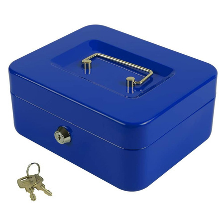 Metal money box documents