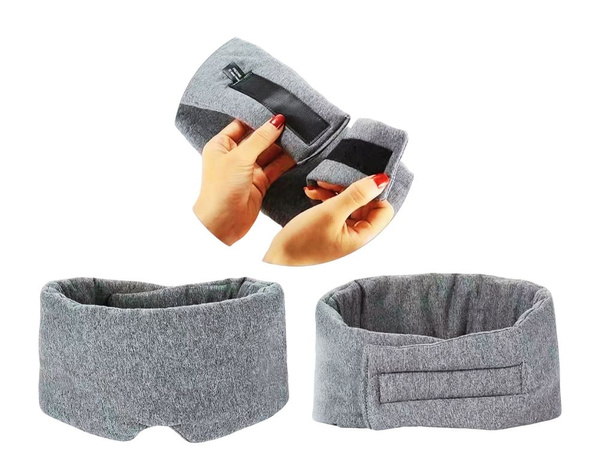 Páska na oči na spanie zatemňovacia maska mäkká lepší spánok relaxácia
