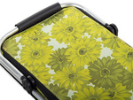 Thermal folding picnic basket insulating shopping basket