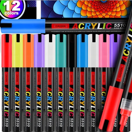 MARKER-SET 12 STK (80)