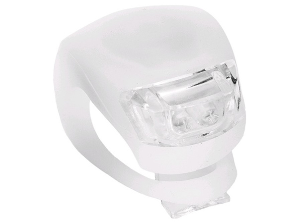 Bike light 2 led front light 2pcs silicone water resistant