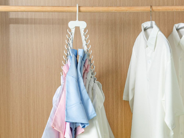Penderie pliante organisateur de vêtements multifonctionnel 16 places