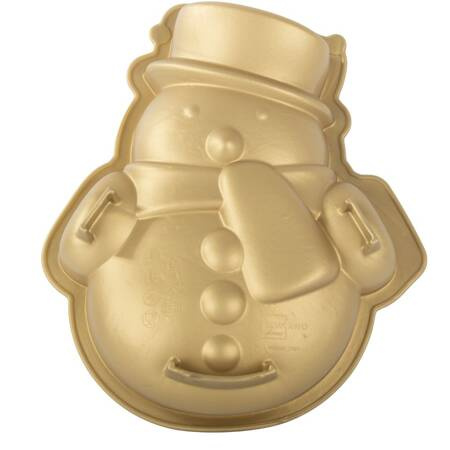 Pločevina za torto snežaka velika silikonska pločevina za božično torto