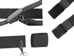Curea militară curea tactică militară pentru pantaloni de supraviețuire cu cataramă