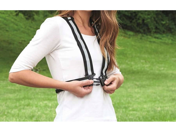 Reflexná vesta na motorku, bicykel, beh