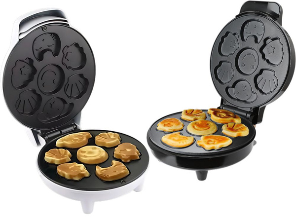 Elektrischer toaster für waffelkuchenformen verschiedene ausführungen 1200w