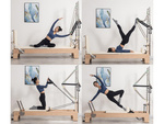 REFORMER PILATES ÜBUNGSBETT FITNESSGERÄTE