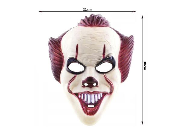 Halloween clown mask pennywise clown it to