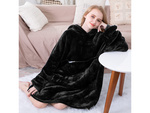 Teplá mikina oversize deka xxl 2v1 hrubý fleece