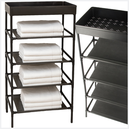 SCHUHREGAL SCHUHREGAL ORGANIZER SCHRANK STÄNDER REGAL 5 REGALE FÜR DAS BADEZIMMER