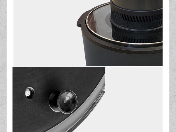 Fritéza bez tuku fritéza air fryer velká na pečení 1200 w 5 l