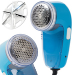 Electric clothes, sweater, upholstery and garment shaver with container, powerful