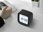 Alarm clock with date and temperature with snooze function lcd moisture in the air