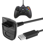 Xbox 360 usb atskaņošanas uzlādes kabelis paliktnim