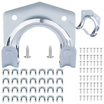 Crochets muraux porte-outils 20pcs metal set with screws