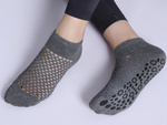 Chaussettes de yoga anti-dérapantes en coton respirant 36-40