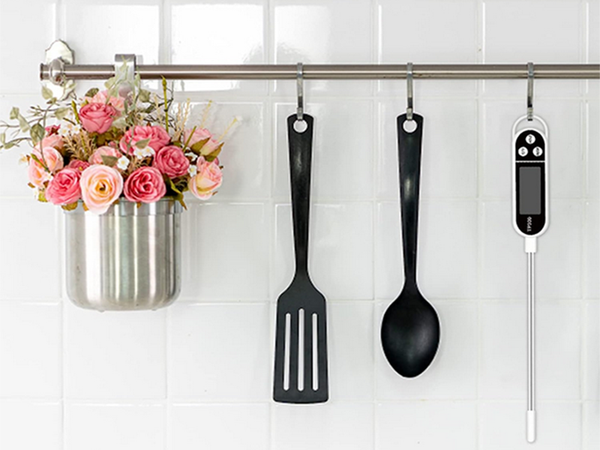 Termómetro de cocina con sonda para barbacoa carne agua