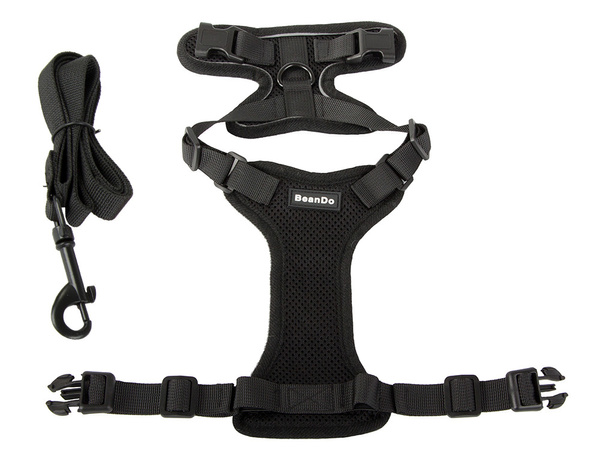 Suspender without pressure walking harness for dogs handle light soft strong xl